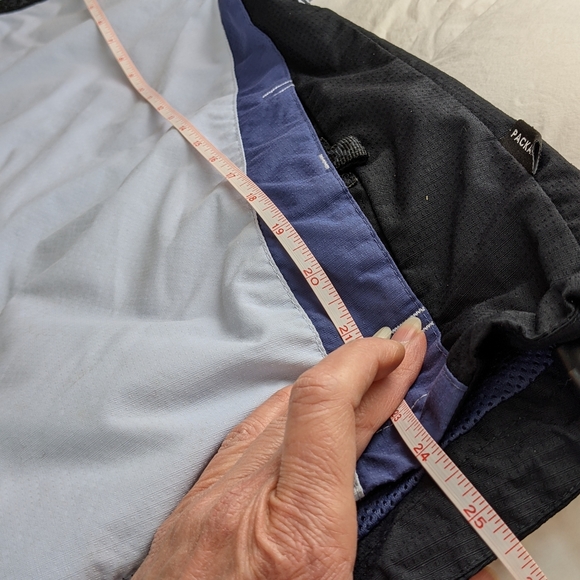 ✓Columbia packable hooded windbreaker S blue - Picture 5 of 16